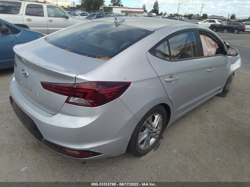 VIN 5NPD84LF6LH539540 2020 HYUNDAI ELANTRA SEL