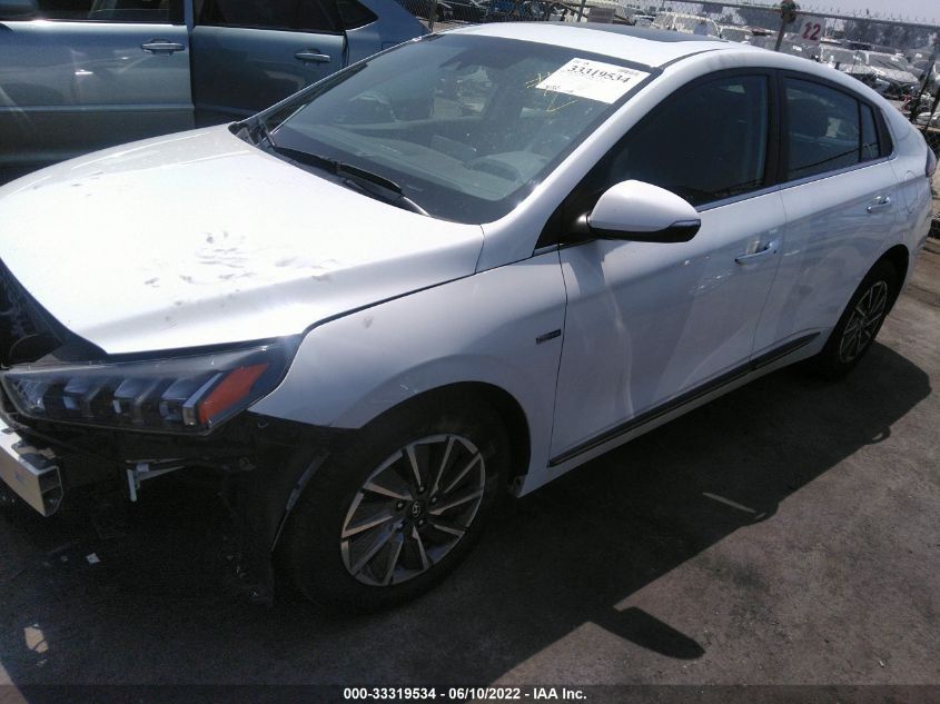 2020 HYUNDAI IONIQ ELECTRIC LIMITED KMHC85LJ4LU061075