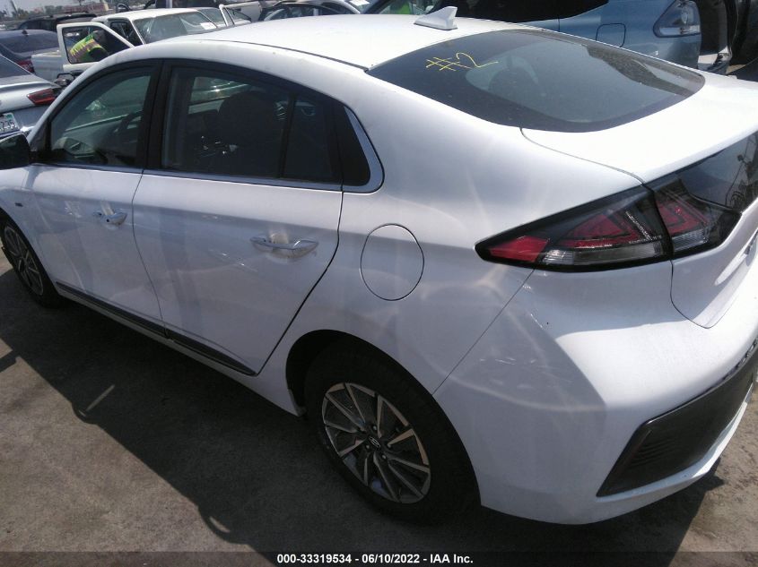 2020 HYUNDAI IONIQ ELECTRIC LIMITED KMHC85LJ4LU061075