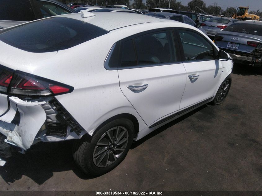 2020 HYUNDAI IONIQ ELECTRIC LIMITED KMHC85LJ4LU061075