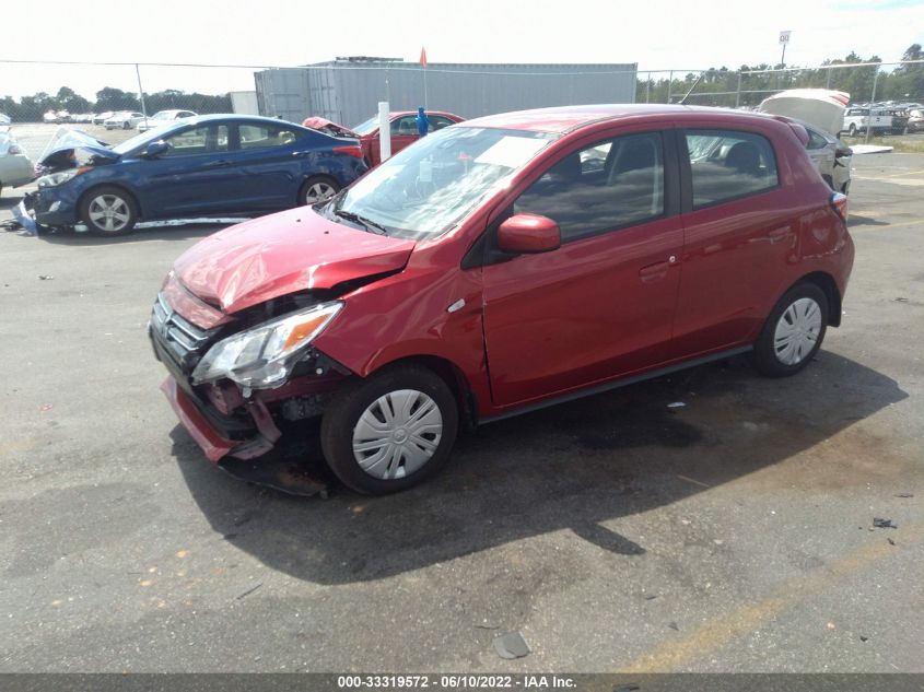 2021 MITSUBISHI MIRAGE ES/LE/CARBONITE EDITION ML32AUHJ7MH012540