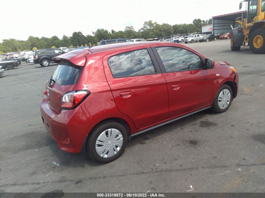 2021 MITSUBISHI MIRAGE ES/LE/CARBONITE EDITION ML32AUHJ7MH012540