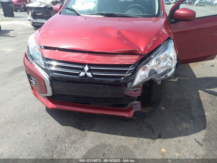 2021 MITSUBISHI MIRAGE ES/LE/CARBONITE EDITION ML32AUHJ7MH012540