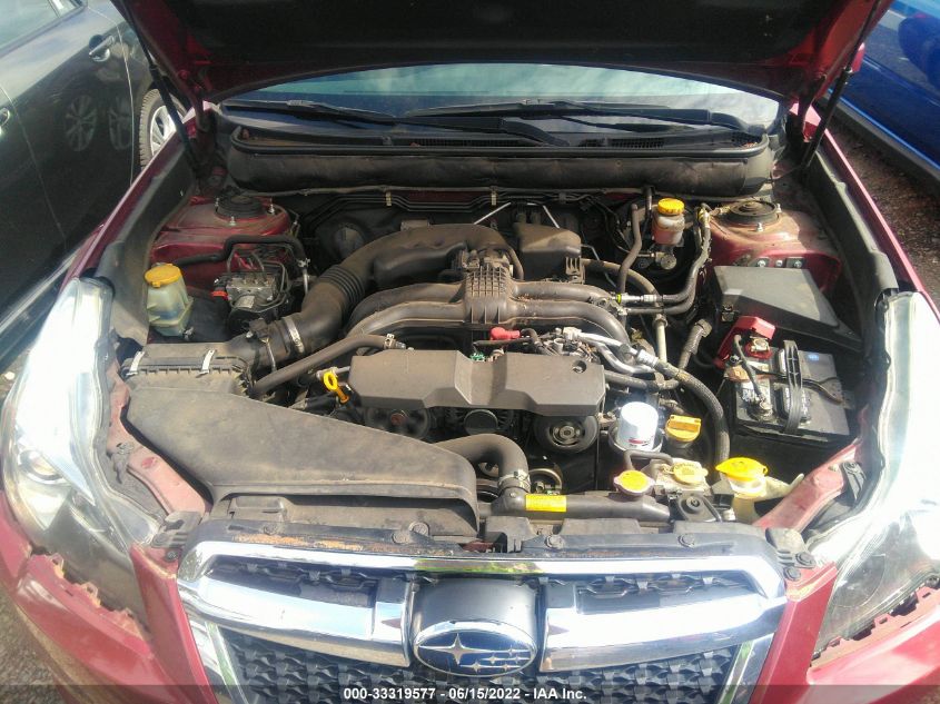 2013 SUBARU LEGACY 2.5I LIMITED 4S3BMBK67D3011396