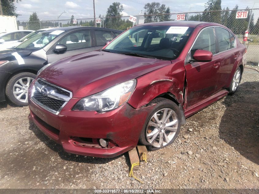 2013 SUBARU LEGACY 2.5I LIMITED 4S3BMBK67D3011396