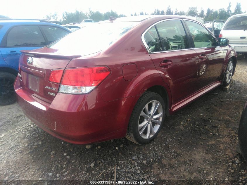 2013 SUBARU LEGACY 2.5I LIMITED 4S3BMBK67D3011396
