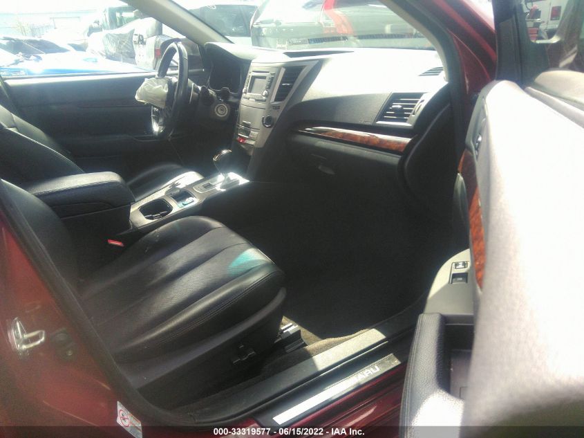 2013 SUBARU LEGACY 2.5I LIMITED 4S3BMBK67D3011396