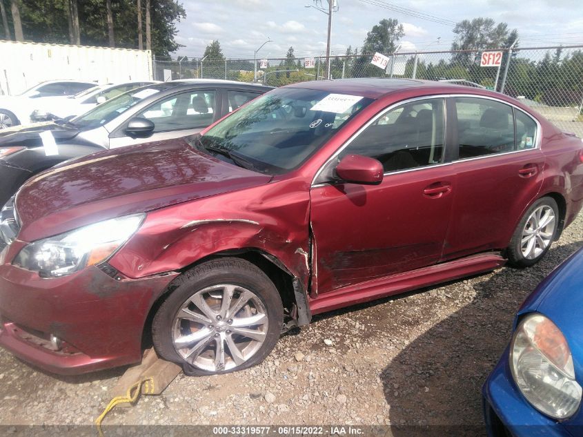 2013 SUBARU LEGACY 2.5I LIMITED 4S3BMBK67D3011396