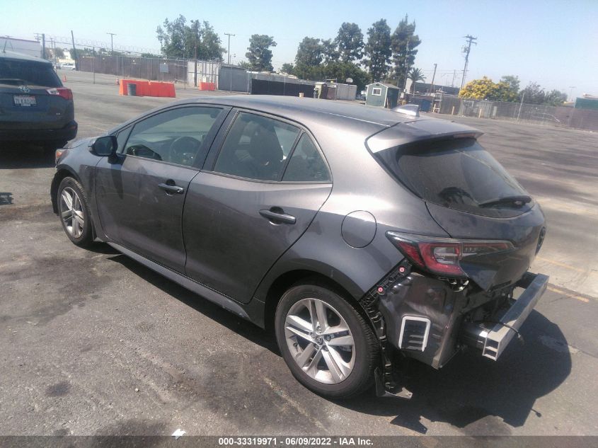 2021 TOYOTA COROLLA HATCHBACK SE/XSE/NIGHTSHADE JTND4MBE0M3140457