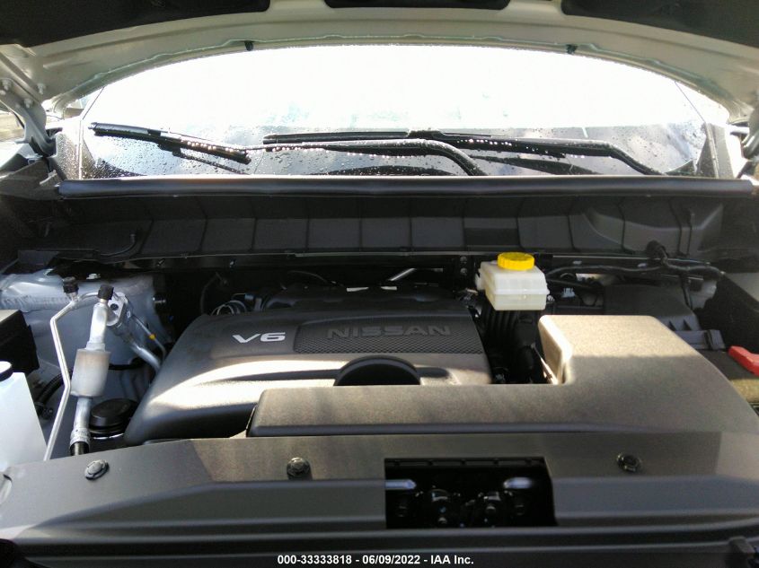 2022 NISSAN PATHFINDER S 5N1DR3AC6NC254931
