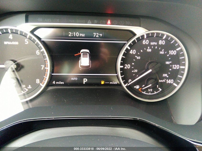 2022 NISSAN PATHFINDER S 5N1DR3AC6NC254931