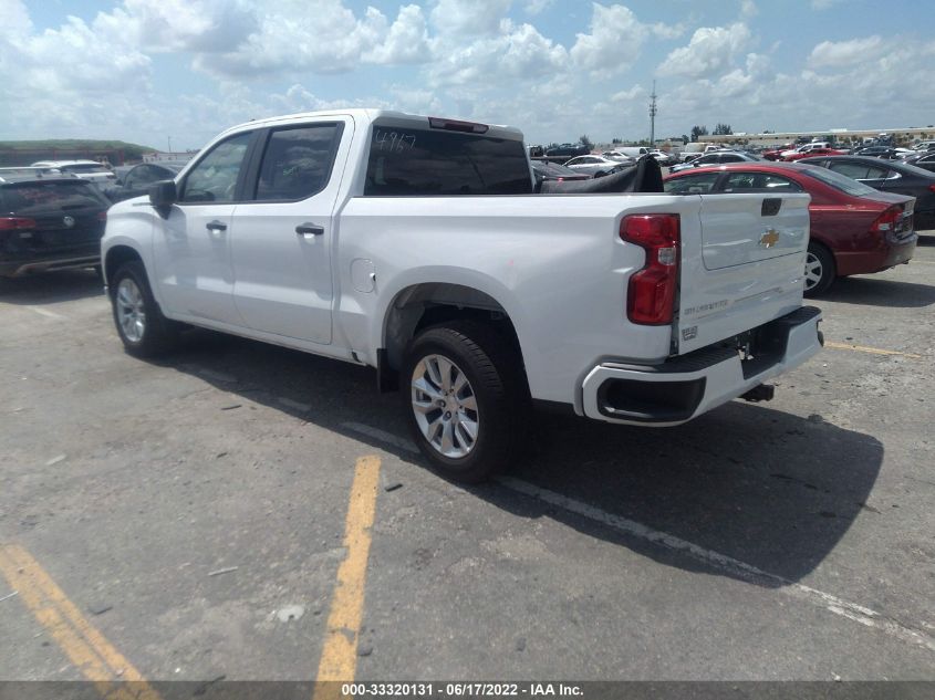 2022 CHEVROLET SILVERADO 1500 LTD CUSTOM 1GCPWBEK4NZ134967