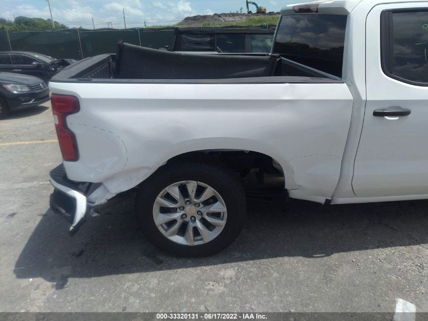 2022 CHEVROLET SILVERADO 1500 LTD CUSTOM 1GCPWBEK4NZ134967