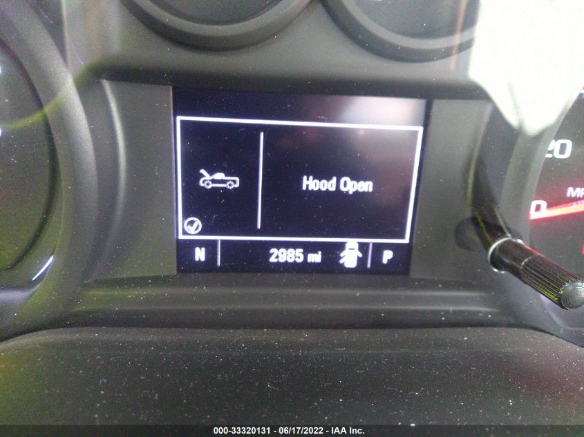 2022 CHEVROLET SILVERADO 1500 LTD CUSTOM 1GCPWBEK4NZ134967