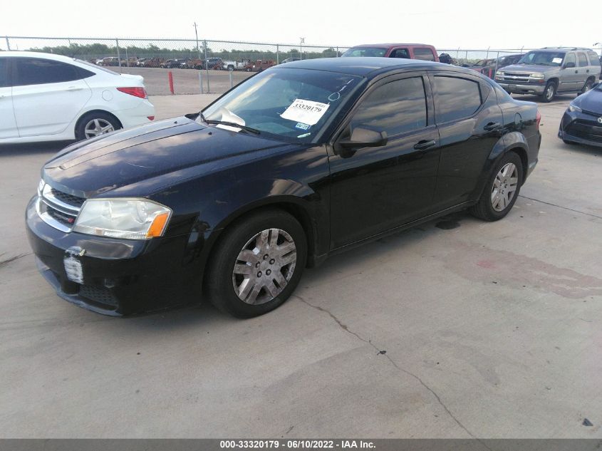 2014 DODGE AVENGER SE 1C3CDZAB5EN110191