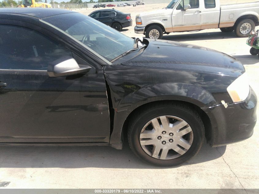 2014 DODGE AVENGER SE 1C3CDZAB5EN110191