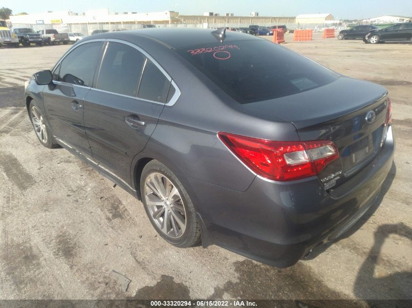 2016 SUBARU LEGACY 2.5I LIMITED 4S3BNBL66G3002513