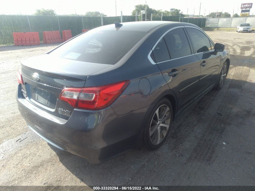 2016 SUBARU LEGACY 2.5I LIMITED 4S3BNBL66G3002513