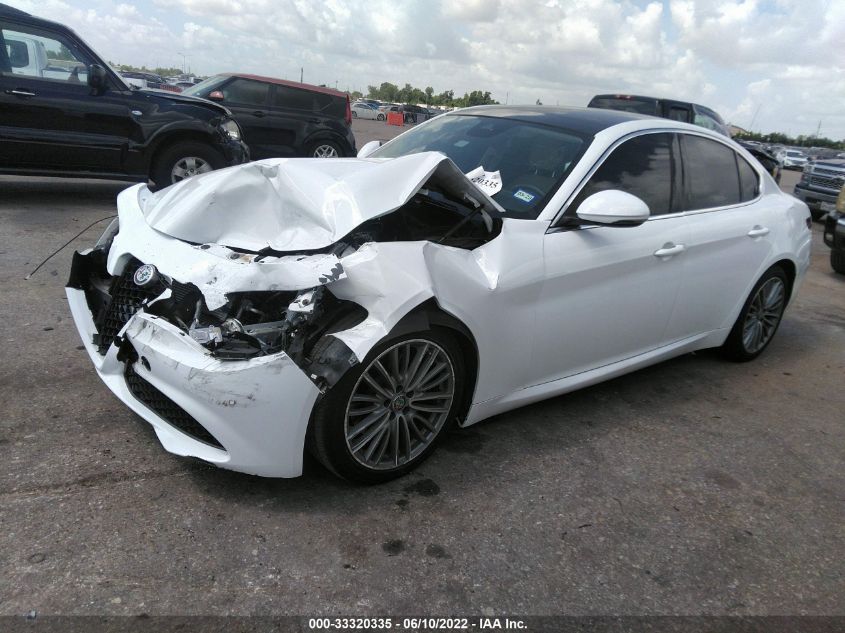 2019 ALFA ROMEO GIULIA TI LUSSO ZARFAMBN8K7611708