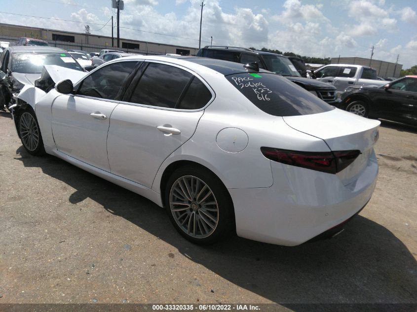 2019 ALFA ROMEO GIULIA TI LUSSO ZARFAMBN8K7611708