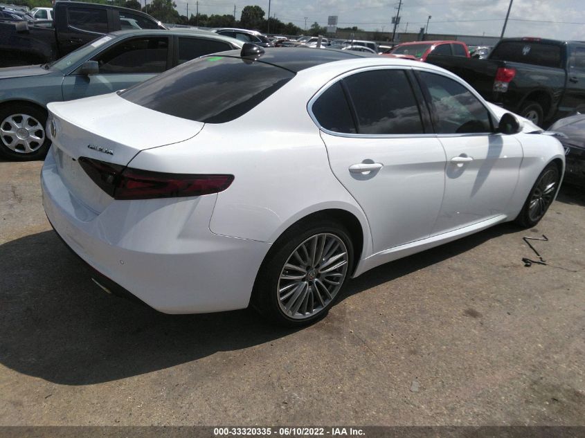 2019 ALFA ROMEO GIULIA TI LUSSO ZARFAMBN8K7611708