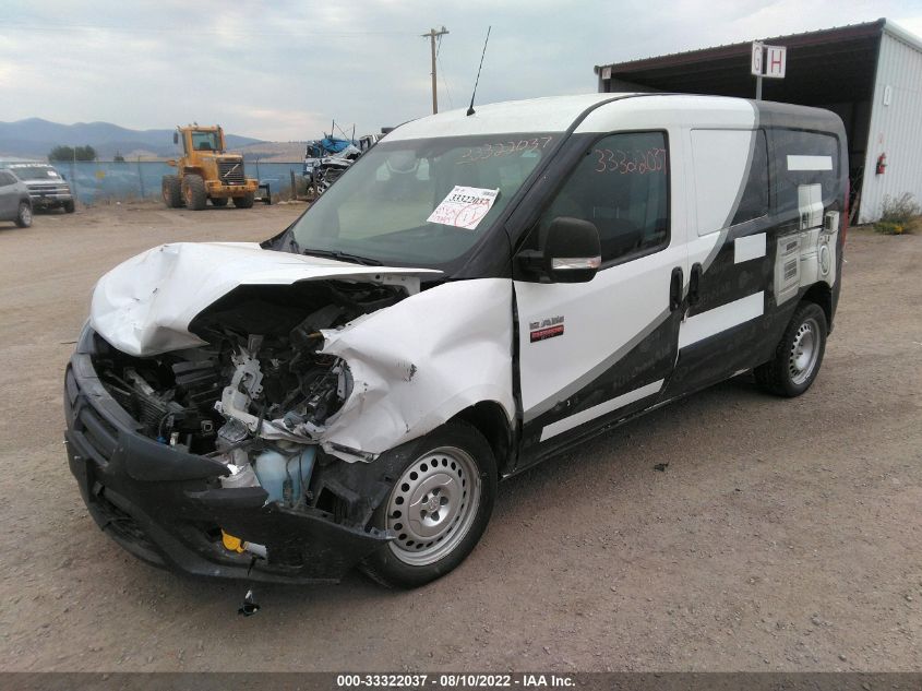 2017 RAM PROMASTER CITY CARGO VAN TRADESMAN ZFBERFAB1H6E59132