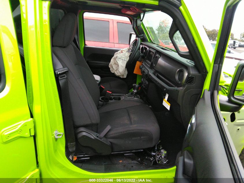 2021 JEEP WRANGLER UNLIMITED SPORT S 1C4HJXDN6MW832802