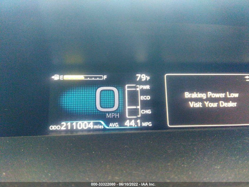2017 TOYOTA PRIUS TWO/TWO ECO/THREE JTDKBRFU4H3050282