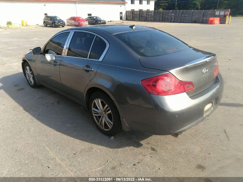 2013 INFINITI G37 SEDAN X JN1CV6AR5DM750218