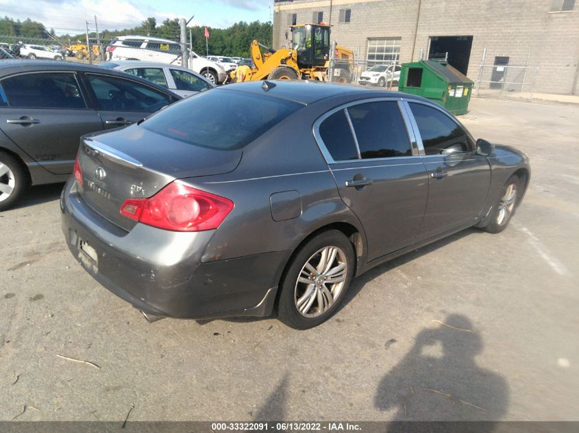 2013 INFINITI G37 SEDAN X JN1CV6AR5DM750218