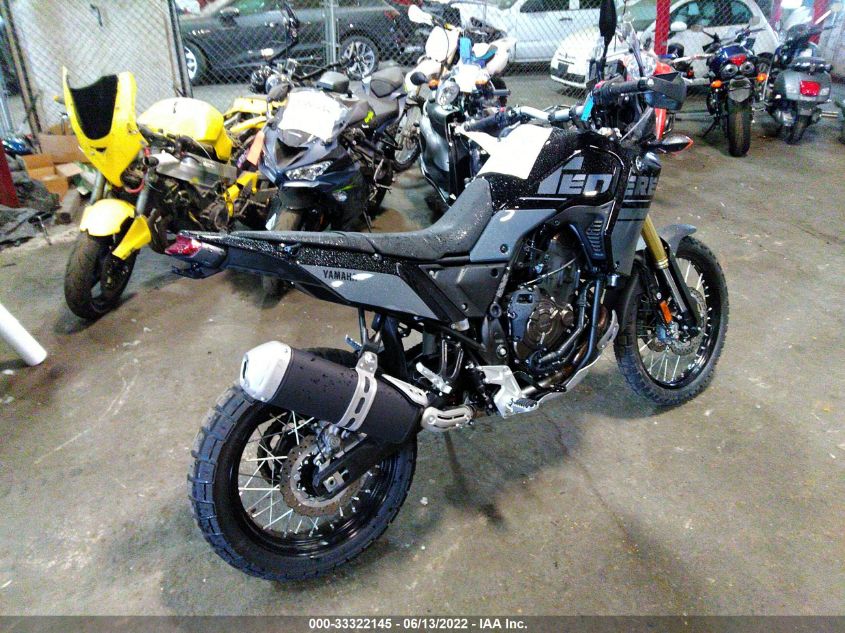 2022 YAMAHA XTZ690 JYADM12Y3NA001249