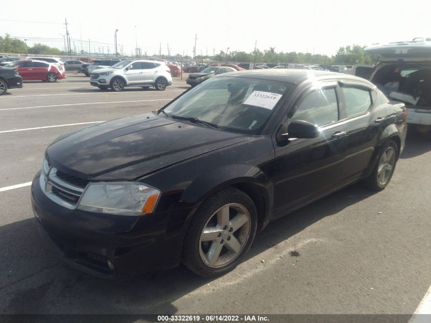 2013 DODGE AVENGER SXT 1C3CDZCB0DN613252