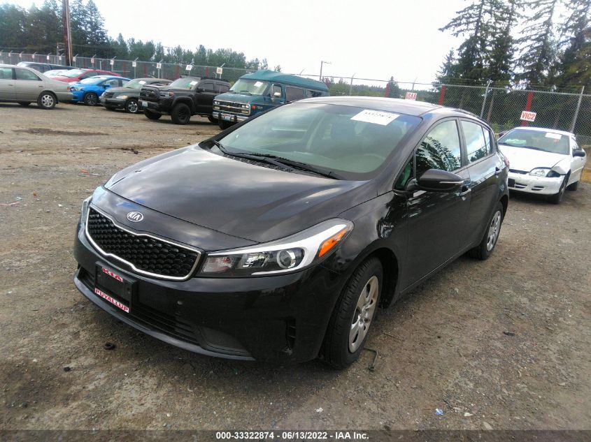 2018 KIA FORTE5 LX KNAFK5A83J5773861
