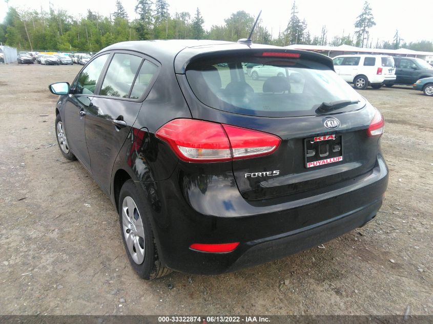 2018 KIA FORTE5 LX KNAFK5A83J5773861