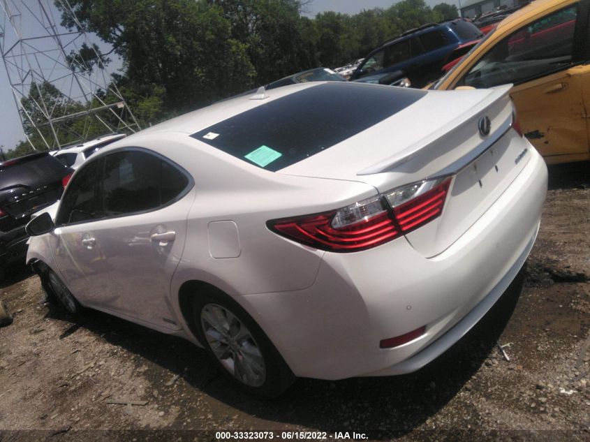2013 LEXUS ES 300H 300H JTHBW1GG2D2037396