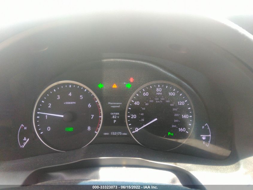 2013 LEXUS ES 300H 300H JTHBW1GG2D2037396
