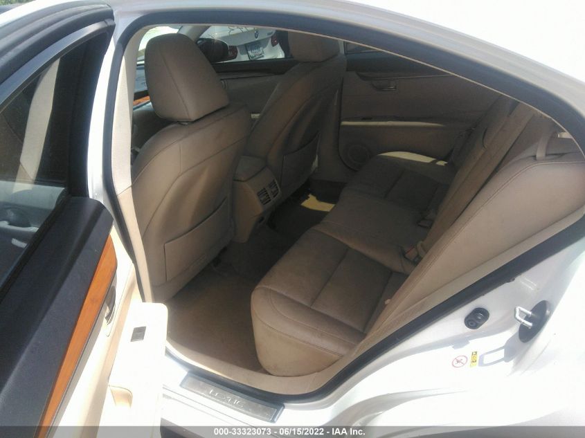 2013 LEXUS ES 300H 300H JTHBW1GG2D2037396