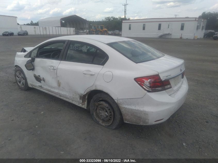2013 HONDA CIVIC SDN LX 2HGFB2F57DH568171