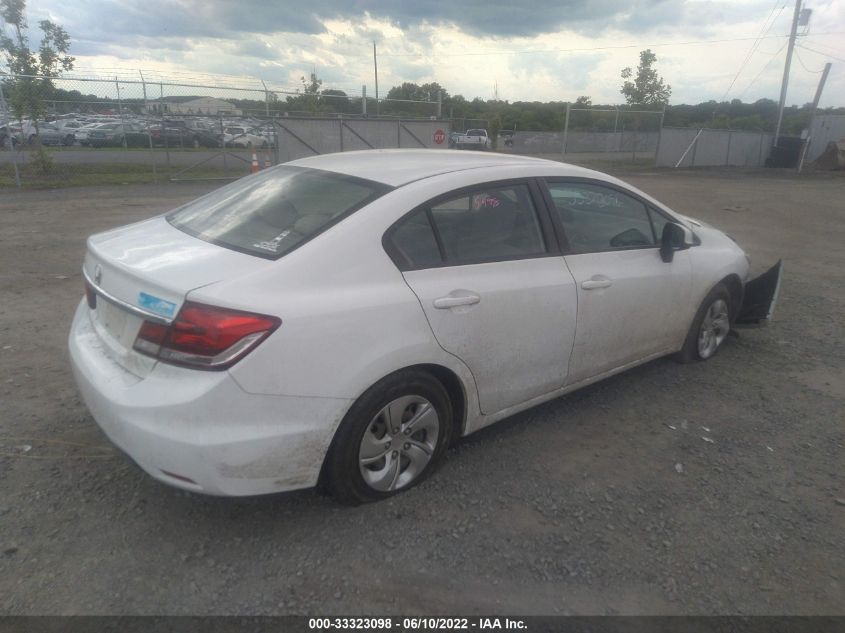 2013 HONDA CIVIC SDN LX 2HGFB2F57DH568171
