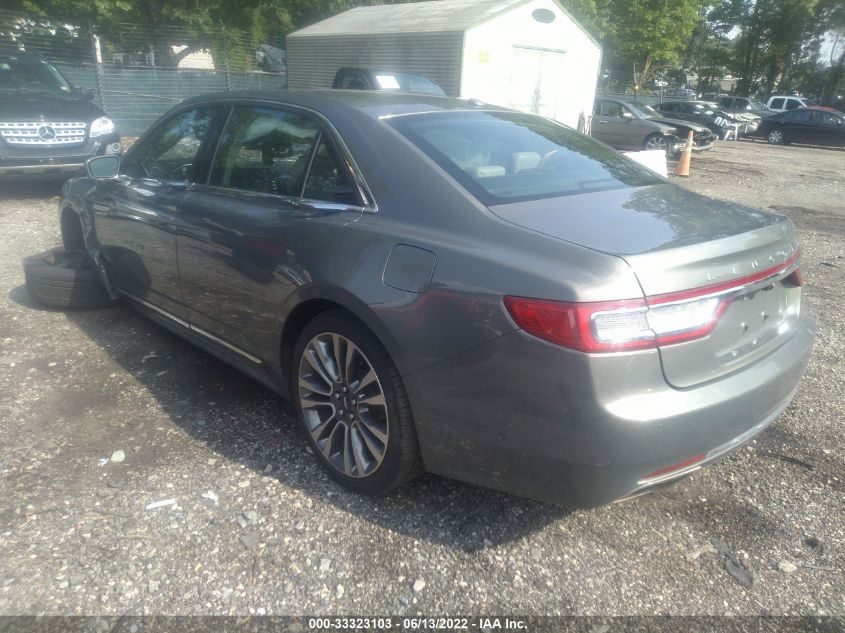 2017 LINCOLN CONTINENTAL RESERVE 1LN6L9RP9H5629207