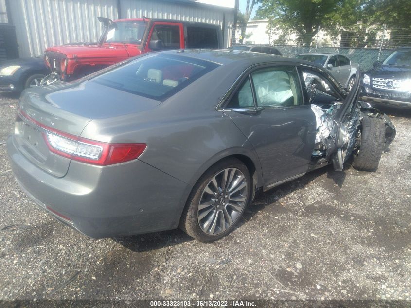 2017 LINCOLN CONTINENTAL RESERVE 1LN6L9RP9H5629207