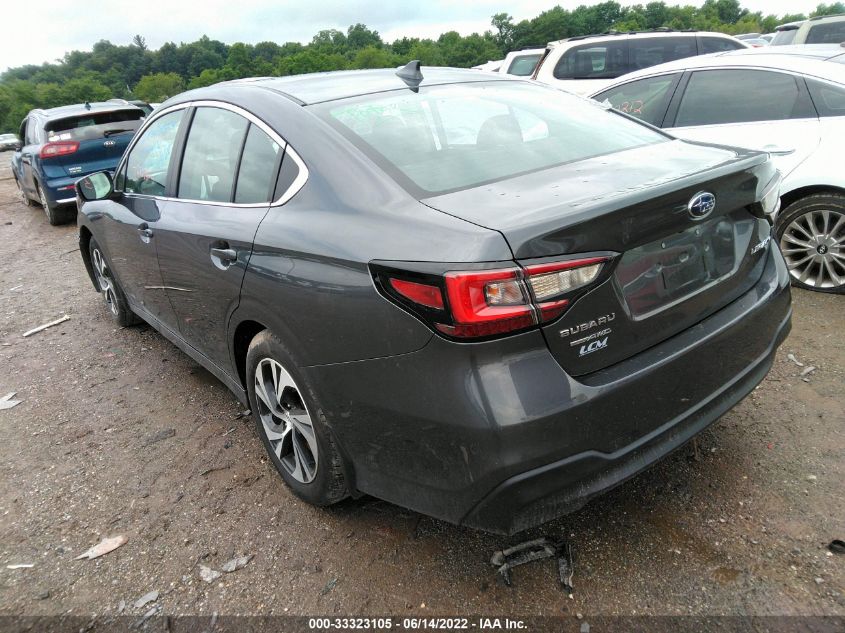 2022 SUBARU LEGACY PREMIUM 4S3BWAF61N3007215
