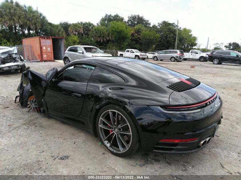 2020 PORSCHE 911 CARRERA WP0AB2A94LS227871