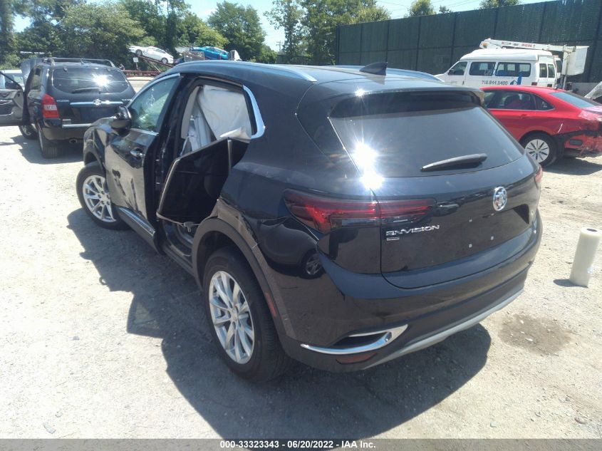 2021 BUICK ENVISION PREFERRED LRBFZMR40MD086940