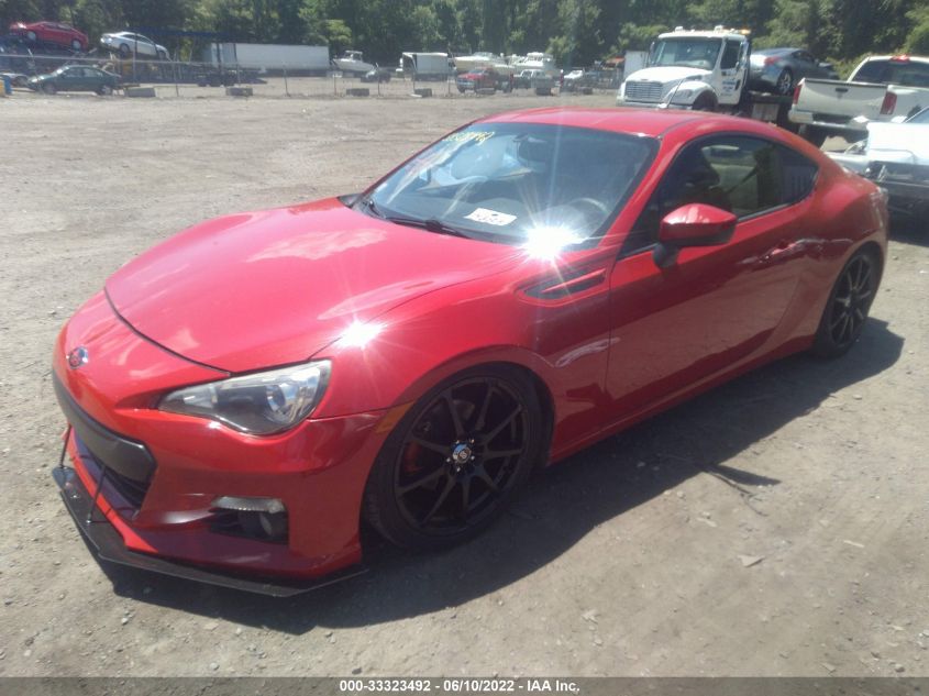 2013 SUBARU BRZ LIMITED JF1ZCAC13D1600588