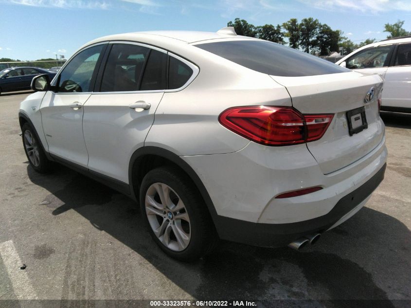 2016 BMW X4 XDRIVE28I 5UXXW3C54G0R19014