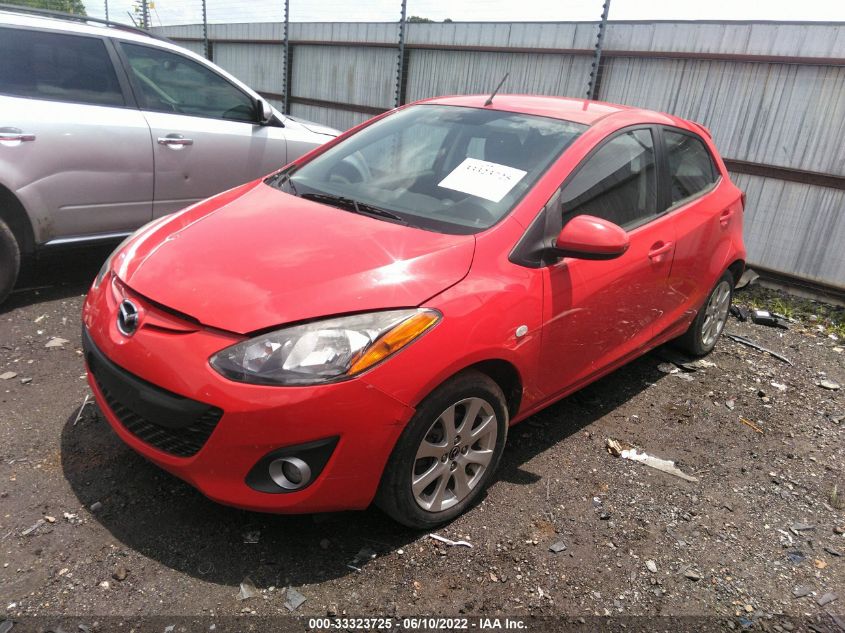 2014 MAZDA MAZDA2 TOURING JM1DE1LZ6E0177551