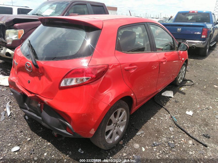 2014 MAZDA MAZDA2 TOURING JM1DE1LZ6E0177551