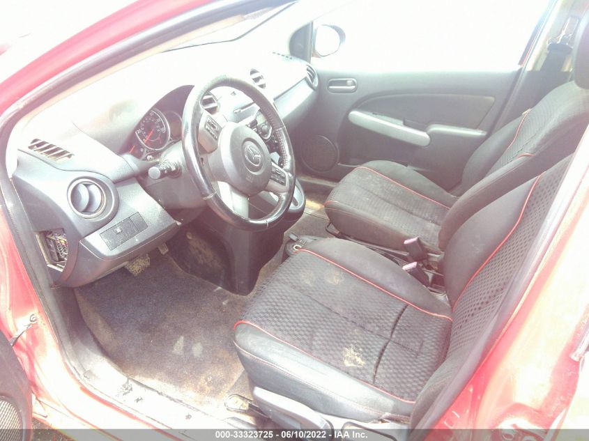 2014 MAZDA MAZDA2 TOURING JM1DE1LZ6E0177551