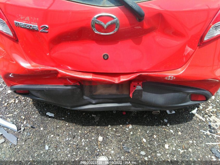 2014 MAZDA MAZDA2 TOURING JM1DE1LZ6E0177551